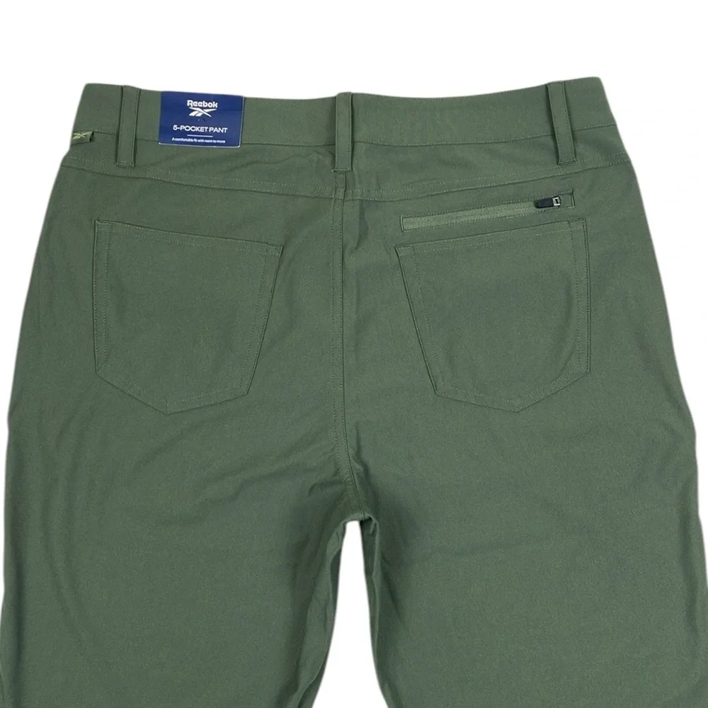 Reebok 5-Pocket 34x30 Voyager Golf Pants Green Men's NWT